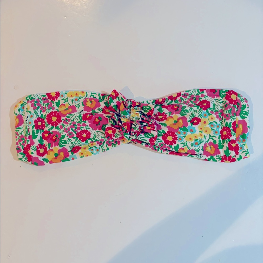 LILLY PULITZER Floral BIKINI TOP S